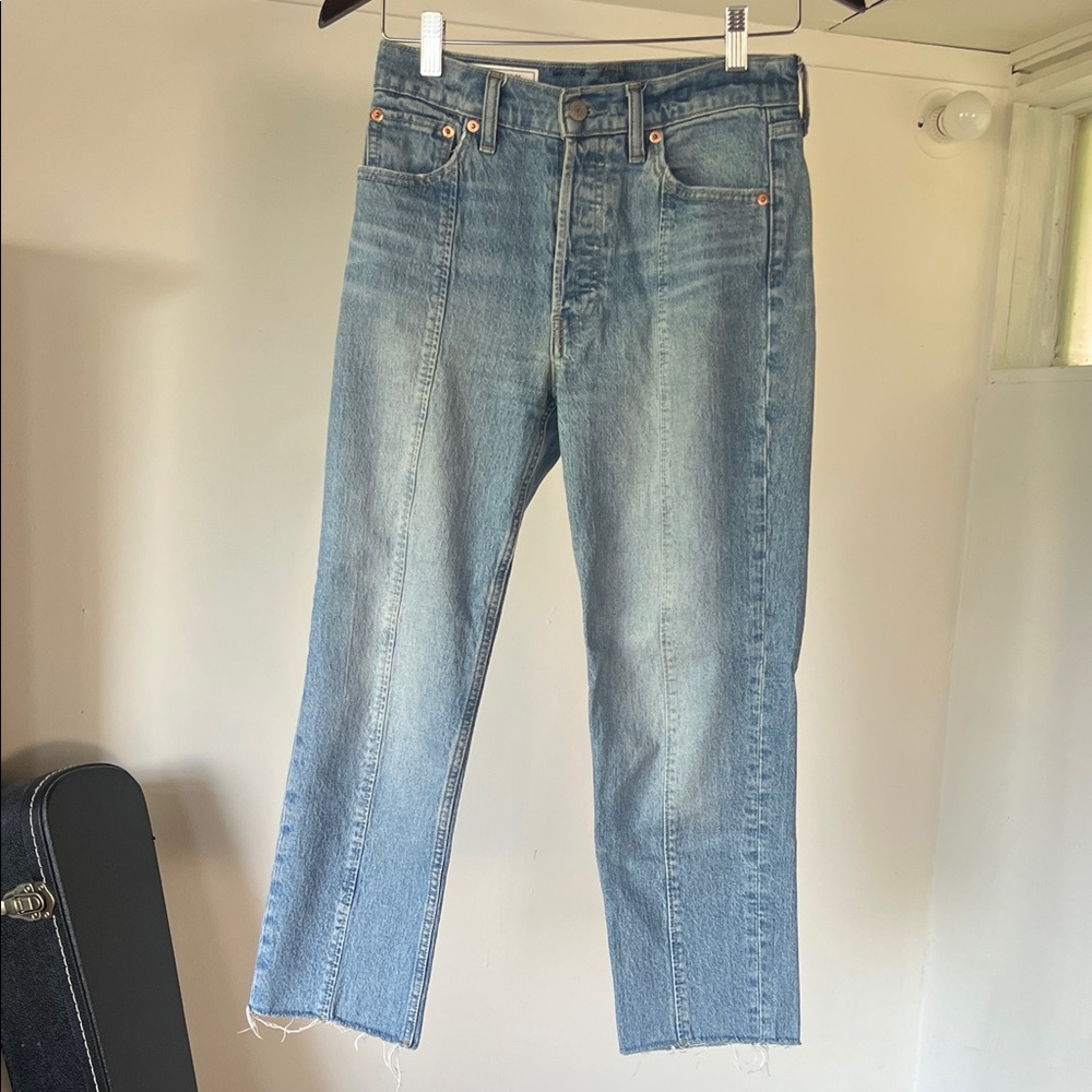 Gap Cheeky Straight High Rise Jeans